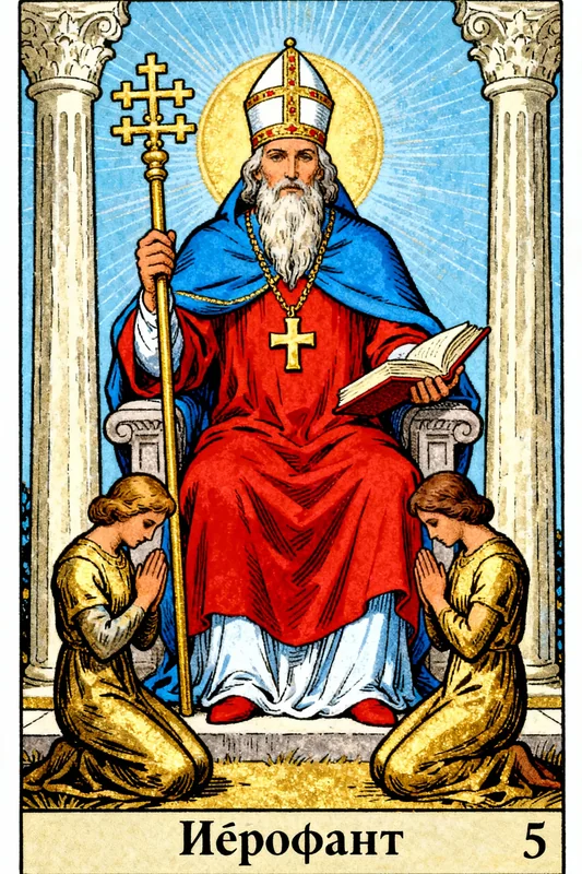 Всё о карте Таро Иерофант