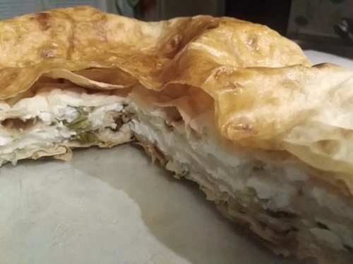 Ачма ленивая с творогом