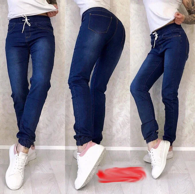 Джинсы со шнурком – главный casual-тренд осени