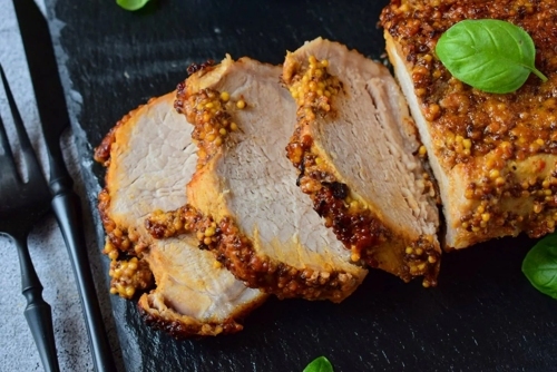 Свинина в горчице