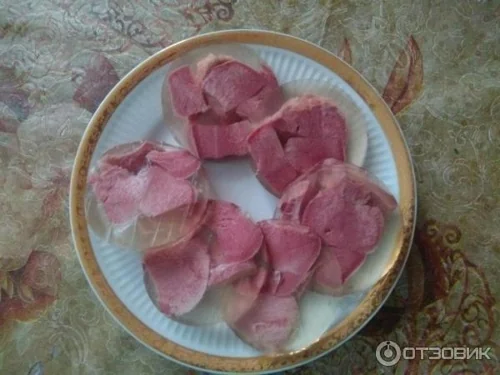 Язык в желе