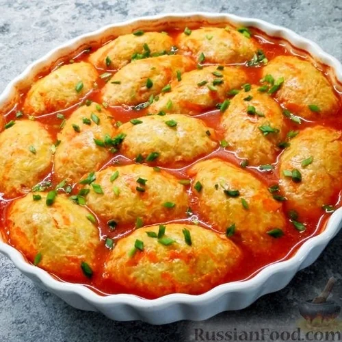 Ленивые голубцы в духовке