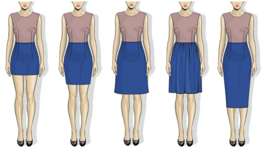 Подбираем платьем под свой рост