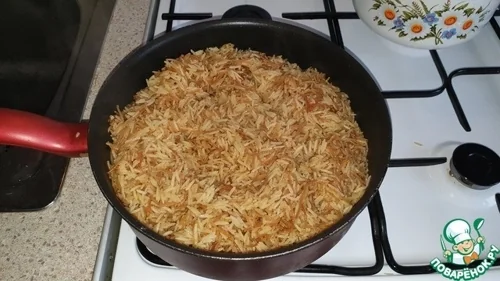 Постный пилав