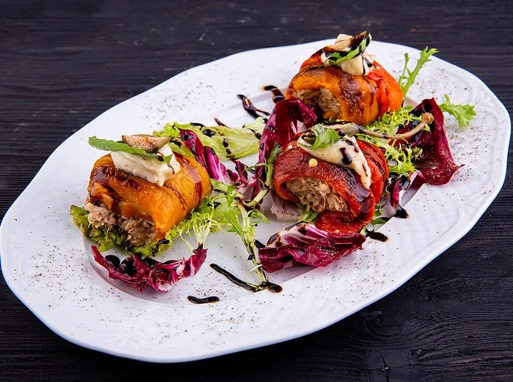 Рeperoni Al Fonto: фаршированные перцы на итальянский манер