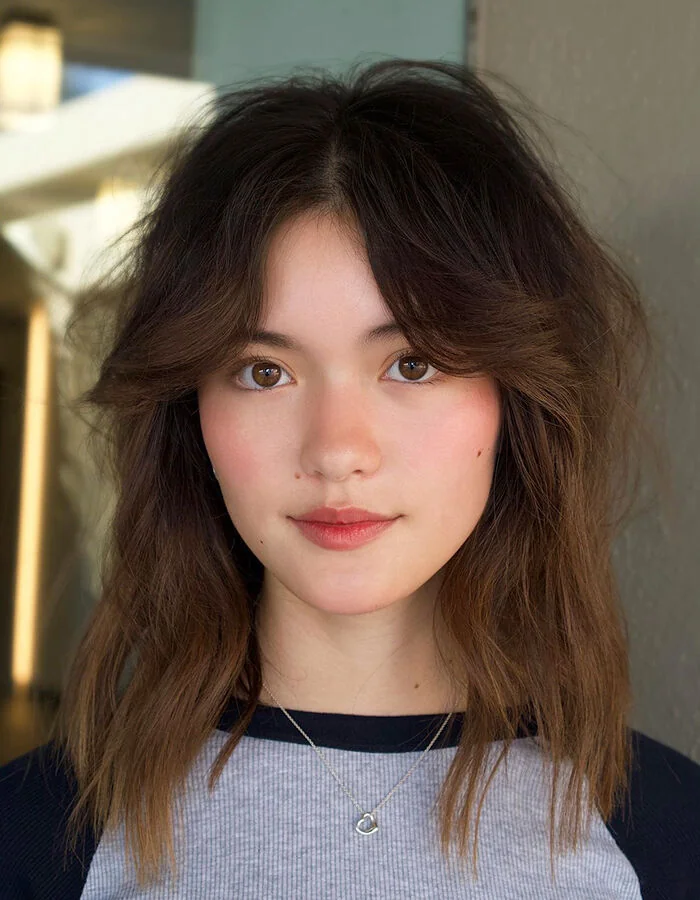 Рваная стрижка