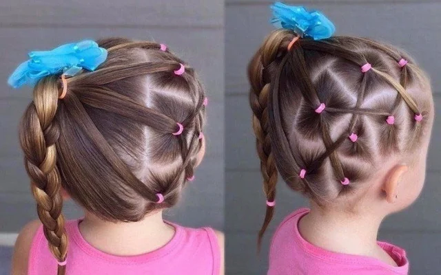 Сеточка из хвостиков