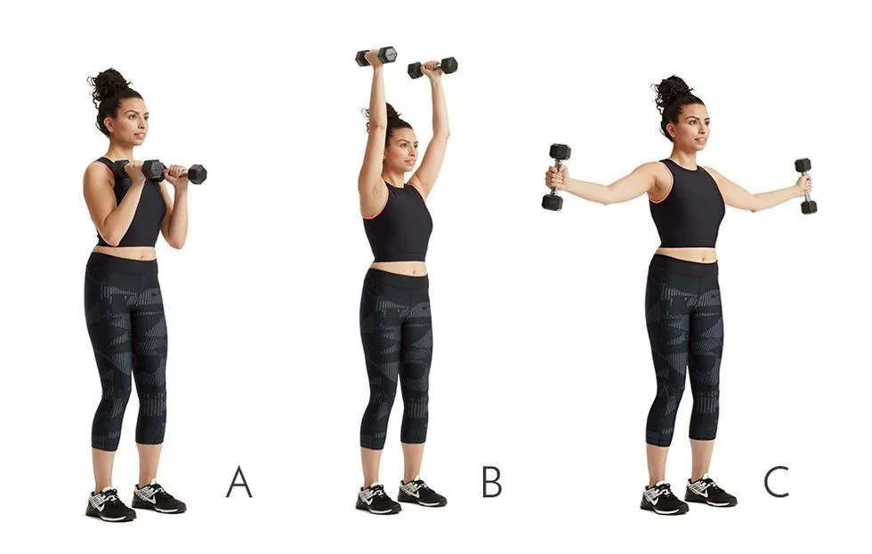 Тренировка против обвисания рук