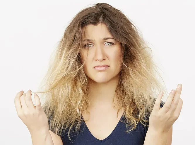 Выбеленные волосы