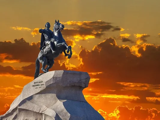 Благословение памятника Петру I