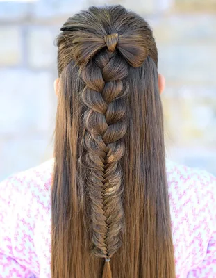 Прическа комбо