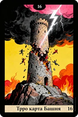 Всё о карте таро Башня